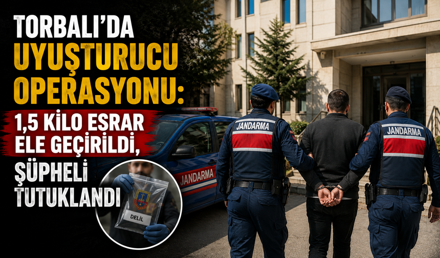 Torbalı’da Uyuşturucu Operasyonu