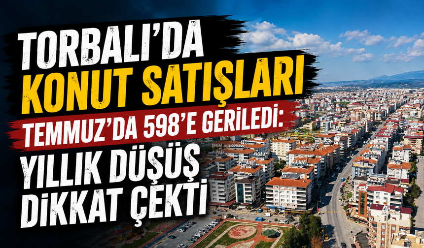 Konut satışlarında aylar sonra düşüş