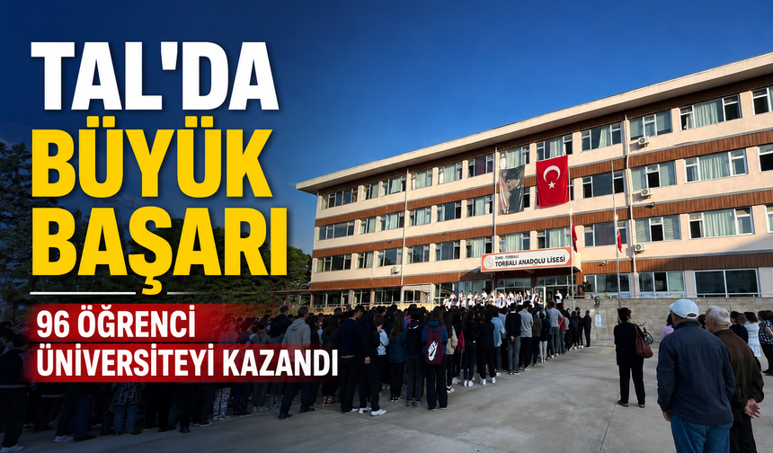 Torbalı Anadolu Lisesi’nden üniversite başarısı