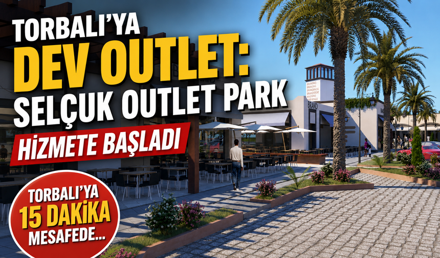 Torbalı'ya dev AVM: Hizmete başladı