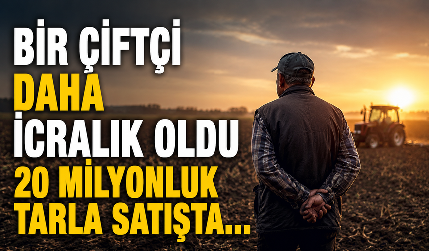 Torbalı’da 19,7 milyon liralık tarla icradan satışa çıktı