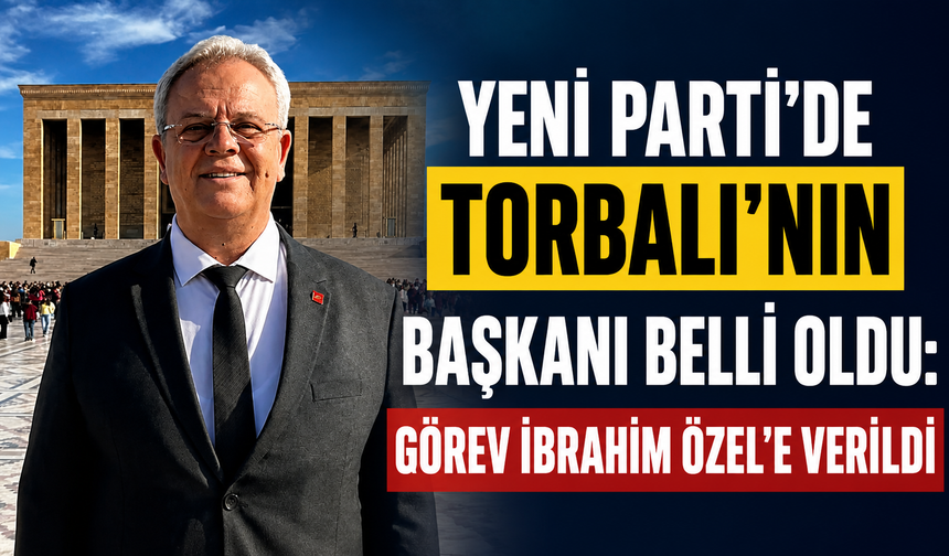 İbrahim Özel, resmen açıklandı