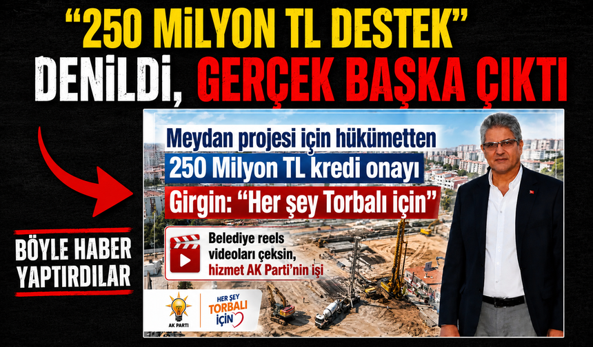 Destek dediler algı çıktı