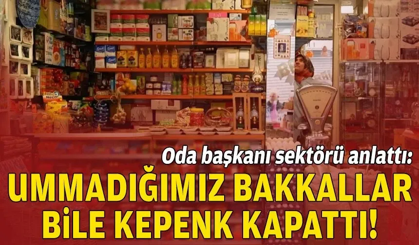 Torbalı'da da bakkallar bir bir kepenk kapatıyor