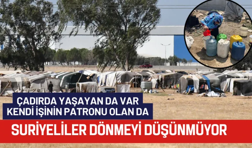 Suriyeliler dönmeyi düşünmüyor