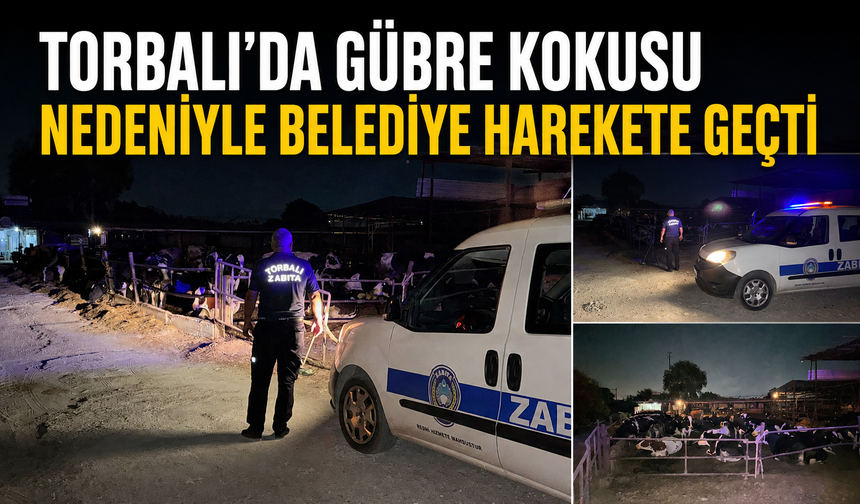 Gübre kokusuna belediyeden jet müdahale