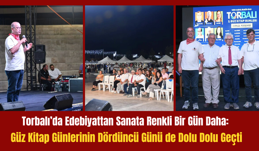 Torbalı Güz Kitap Günlerinin Dördüncü Günü de Dolu Dolu Geçti