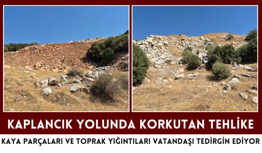 Yola düşme tehlikesi var!