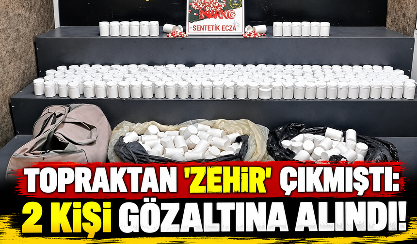 Topraktan 'zehir' çıktı