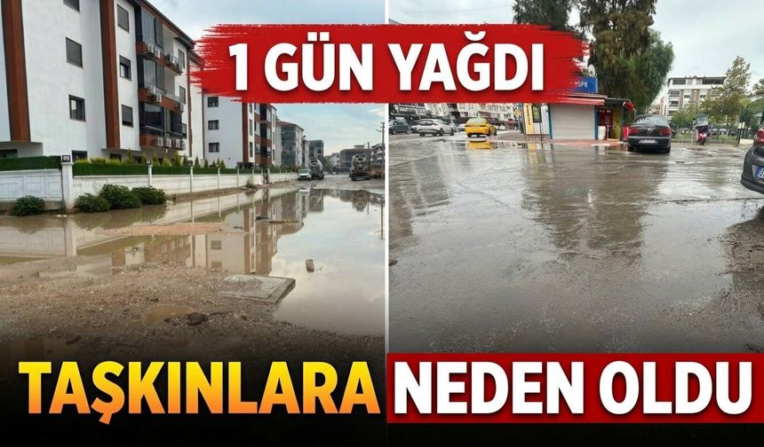 Su Birikintileri ve Taşkınlar Hayatı Olumsuz Etkiledi