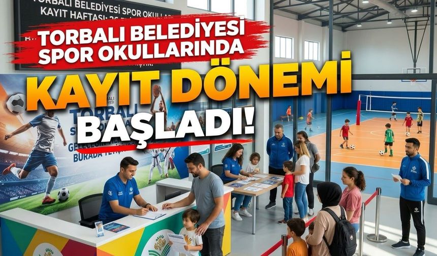 Torbalı Belediyesi Spor Okullarında Kayıt Dönemi Başladı!