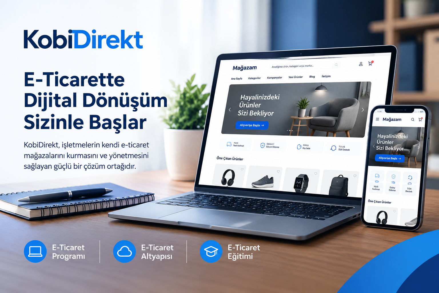 E-İhracata Adım Atmak İsteyen İşletmelere Dijital Çözümler